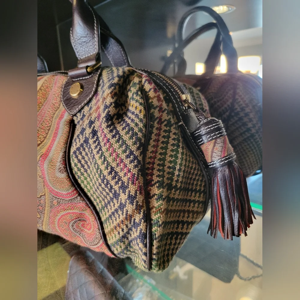 🌟``SOLD SOLD SOLD 🌟 ~~~ETRO Vintage Tapestry Satchel – - Picture 12 of 16